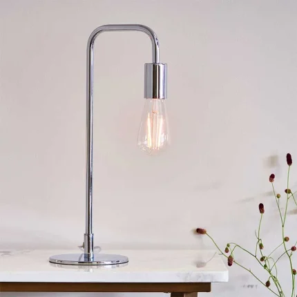 Polished Chrome Clean Line Table Lamp