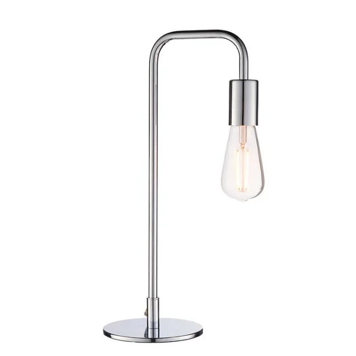 Polished Chrome Clean Line Table Lamp