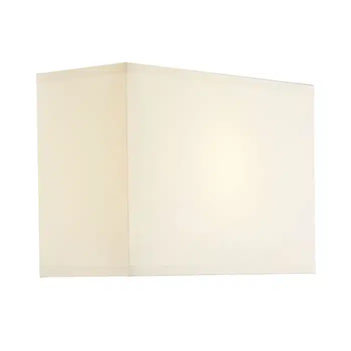 Rectangular Cream Cotton Lamp Shade