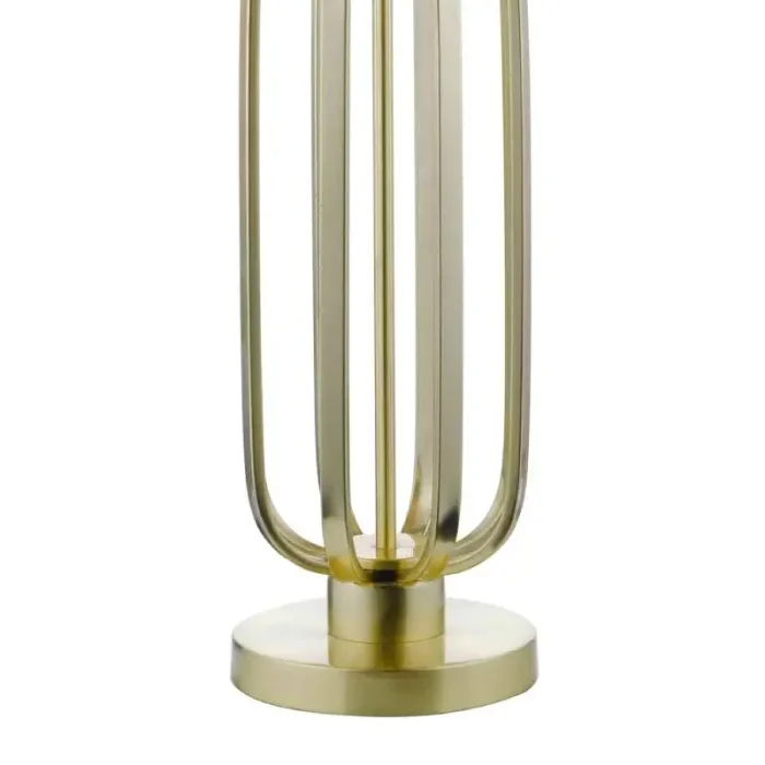 Satin Brass Table Lamp