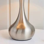 Satin Nickel Touch Technology Table Lamp