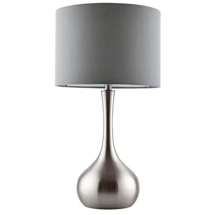 Satin Nickel Touch Technology Table Lamp