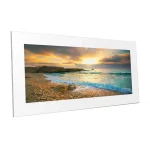 Seascape Framed Curve Art Painting