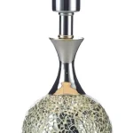 Silver Mosaic Table Lamp