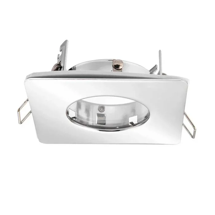 Square Chrome Recessed Downlight