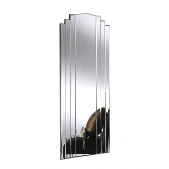 Tall Slim Lines Art Deco Mirror