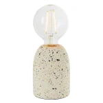 White Mosaic Table Lamp