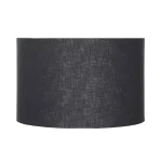 Black shade for table lamp