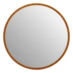 Antique Gold Round Wall Mirror