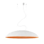 Modern White Gold Pendant Light