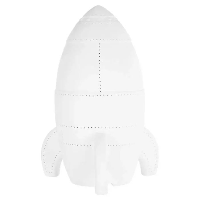 Rocket night light table lamp for children's room