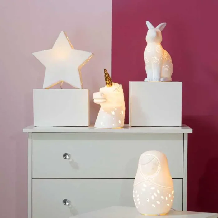 Star Night Light Bedside Table Lamp