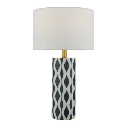 Blue And White Ceramic Table Lamp