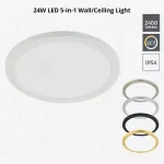 24W CCT LED Wall/Ceiling Light