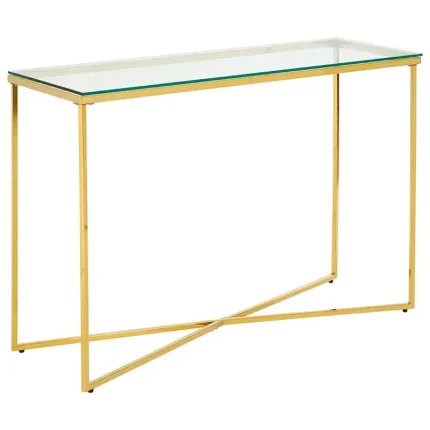 Cross Base Console Table