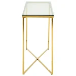 Cross Base Console Table