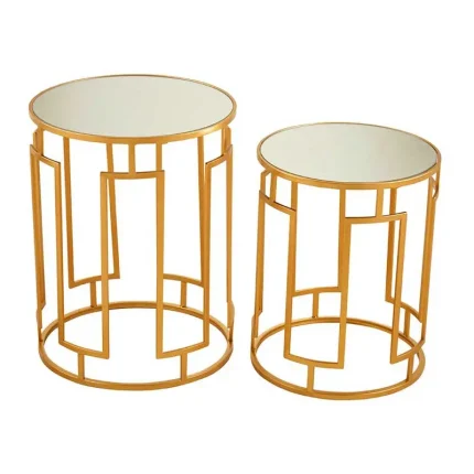 Set of 2 Rectangular Nesting Side Tables