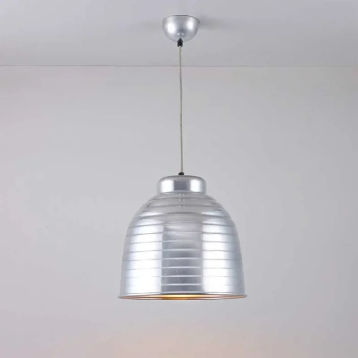 Aluminium Ripple Pendant Light