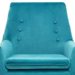 Green Velvet Armchair