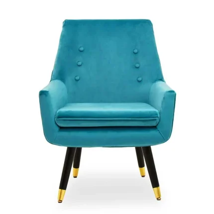 Green Velvet Armchair