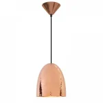 Hammered Copper Pendant Light