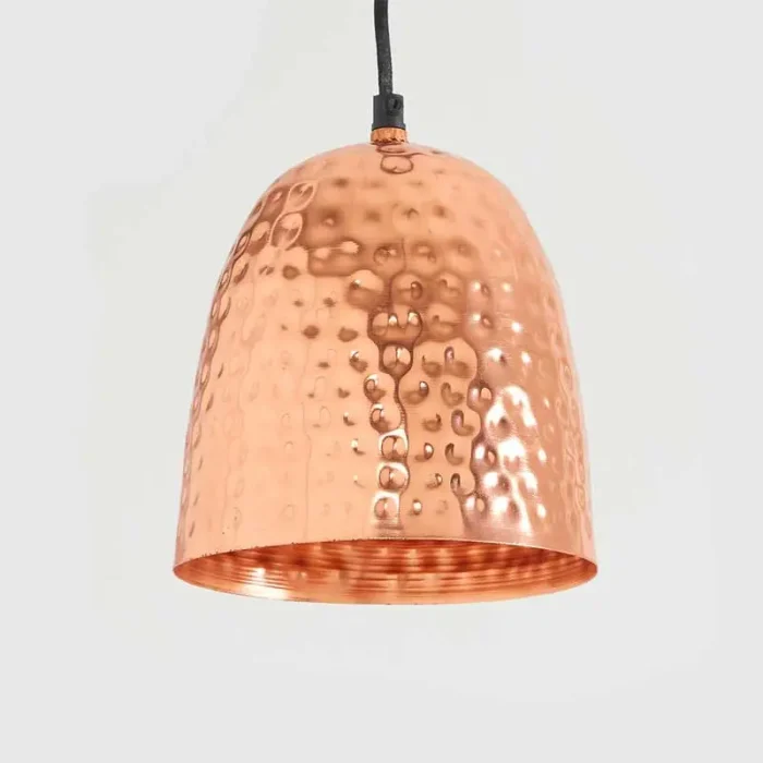 Hammered Copper Pendant Light