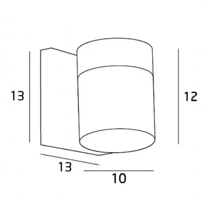 Chrome Wall Light Dimensions