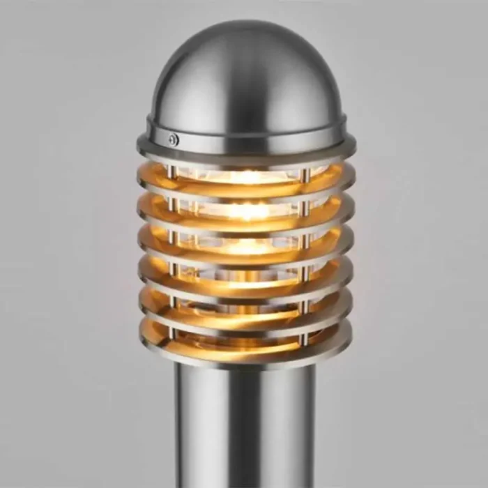 Polished Stainless Steel Bollard Light