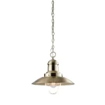 Satin Nickel Ceiling Hanging Light