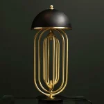 Table Lamp With Black Shade