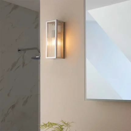 Chrome Plated Finish Bathroom Wall Light