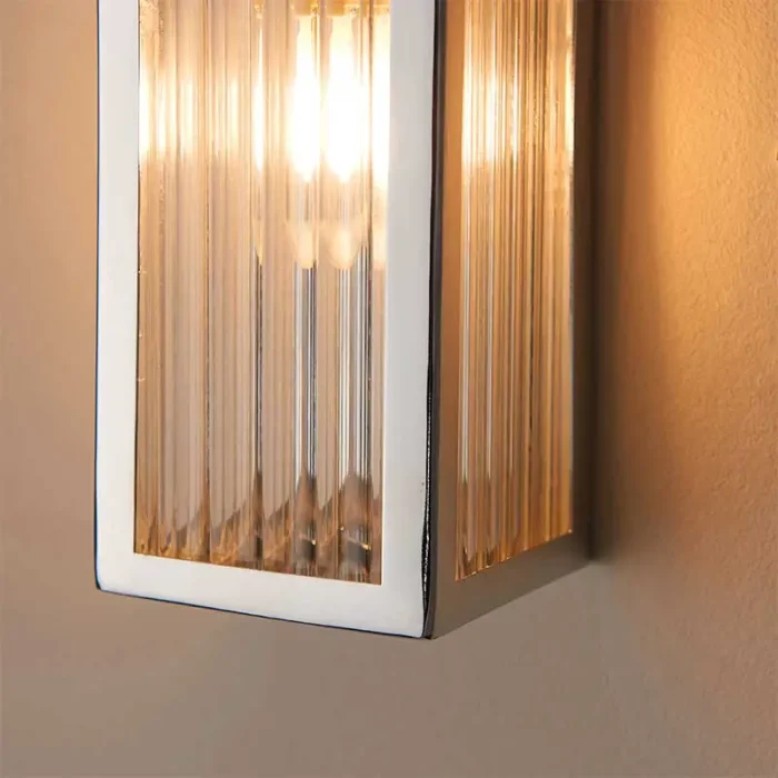 Chrome Plated Finish Bathroom Wall Light