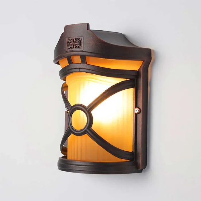 Decorative Bronze Outdoor Wall Light