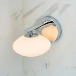 Modern Chrome Bathroom Wall Light