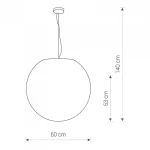 Hanging Garden Ball Light 60CM