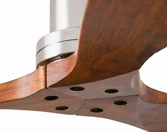 DC Motor Dark Walnut Ceiling Fan