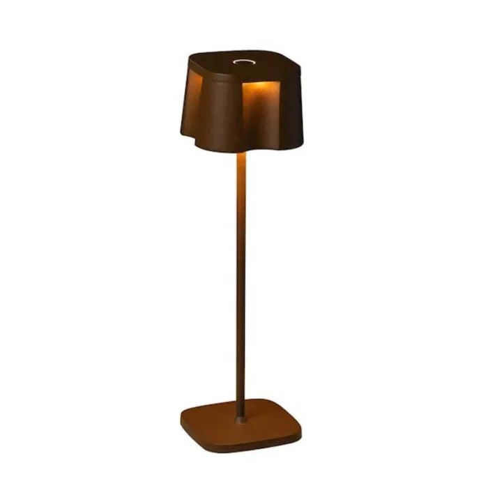 Decorative Rust LED Table Lamp