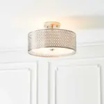 Endon 81966 Cordero 3lt Flush Ceiling Light