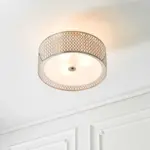 Endon 81966 Cordero 3lt Flush Ceiling Light