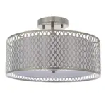 Endon 81966 Cordero 3lt Flush Ceiling Light