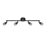 Matt Black Bar Ceiling Spotlight