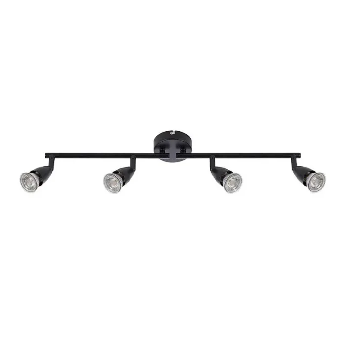 Matt Black Bar Ceiling Spotlight