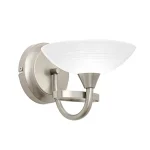 Satin Chrome Effect Wall Light