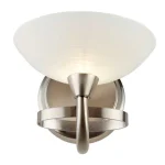 Satin Chrome Effect Wall Light