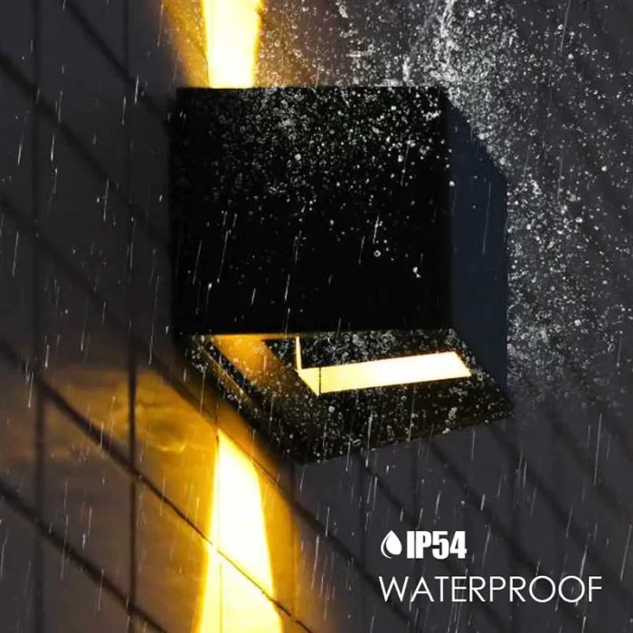 Solar Powered Adjustable Outdoor Wall Light