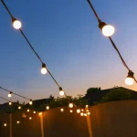 Warm White 20 LED Opal Festoon Lights