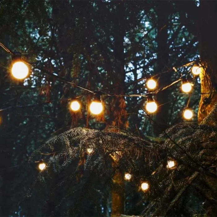 Warm White Opal Festoon Lights