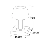 White Dimmable LED Table Lamp