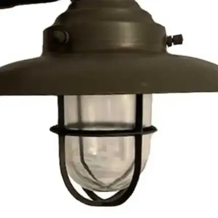 Antique Black Outdoor Wall Light