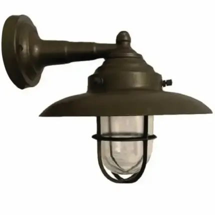 Antique Black Outdoor Wall Light